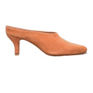 Rachel Comey Peach Suede Alder Mules Pumps